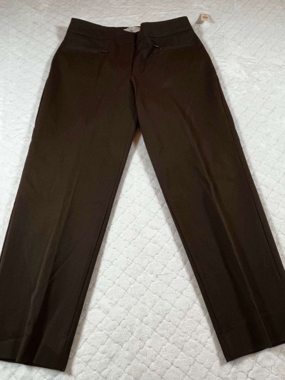 Talbots Curvy Brown Pants size 8